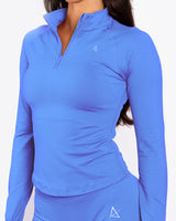 Kelly | Half Zip Long Sleeve Top - TTB1