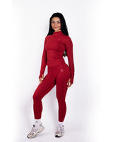 Kelly | Half Zip Long Sleeve Top - TTB4