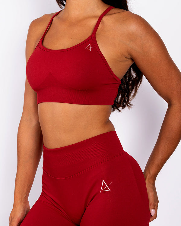 Hannah | Seamless Bra – Rood - Athléva - TTH1
