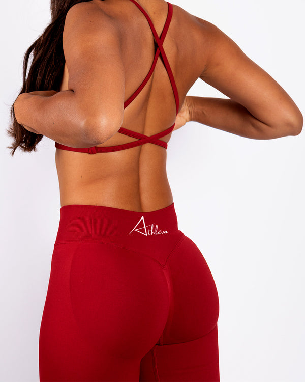 Hannah | Seamless Bra – Rood - Athléva - TTH1