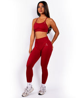 Hannah | Seamless Bra – Rood - Athléva - TTH1